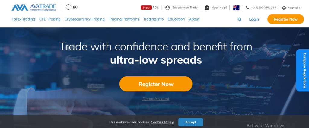 avatrade homepage best volatility 75 index brokers south africa