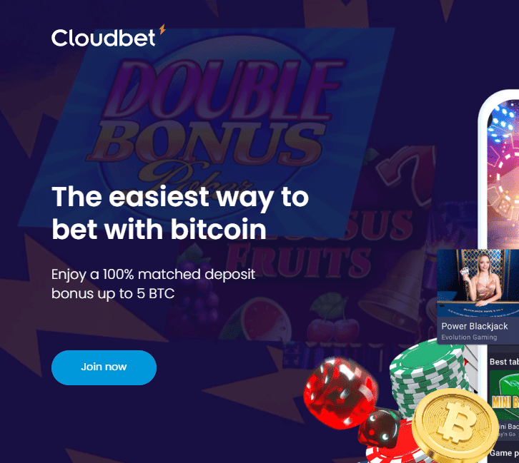 Cloudbet – Букмейкър и казино с високи рейтинги и лоялна фен база от клиенти