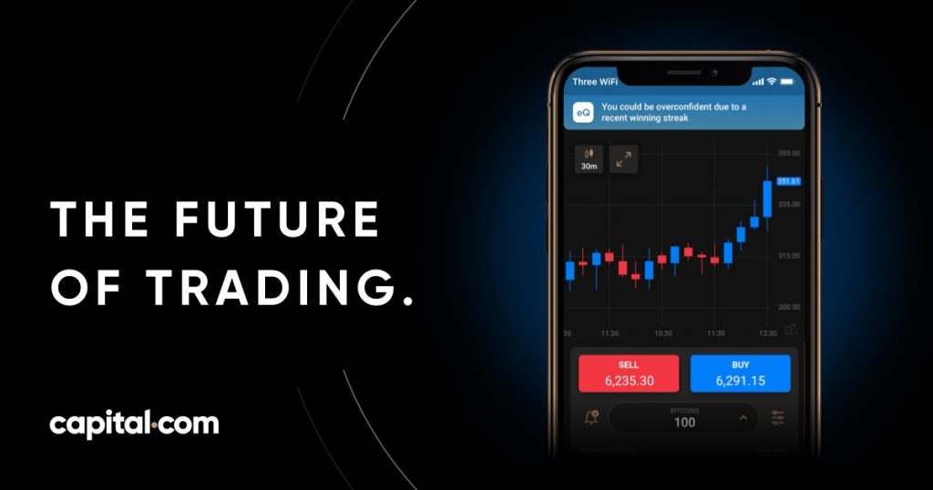 Capital.com banner: The future of trading