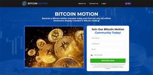 bitcoin motion první stránka webu