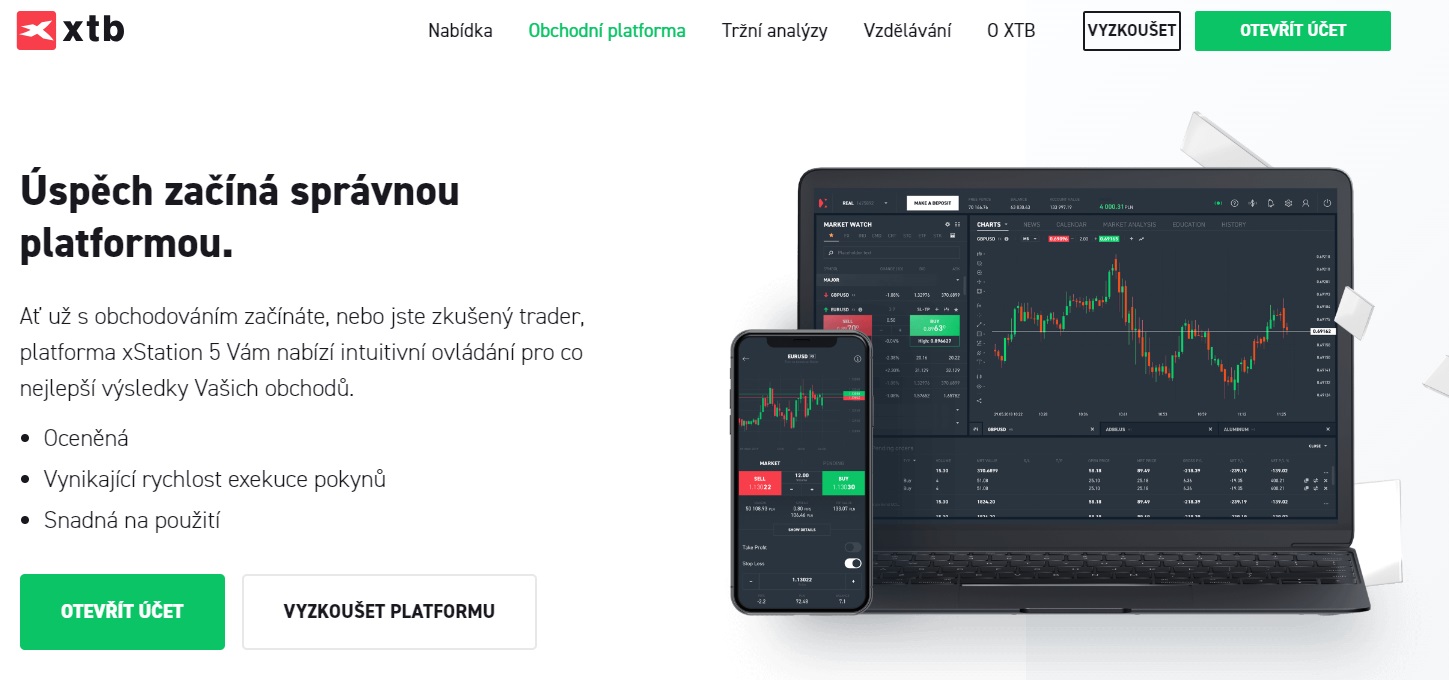XTB xStation 5 platform