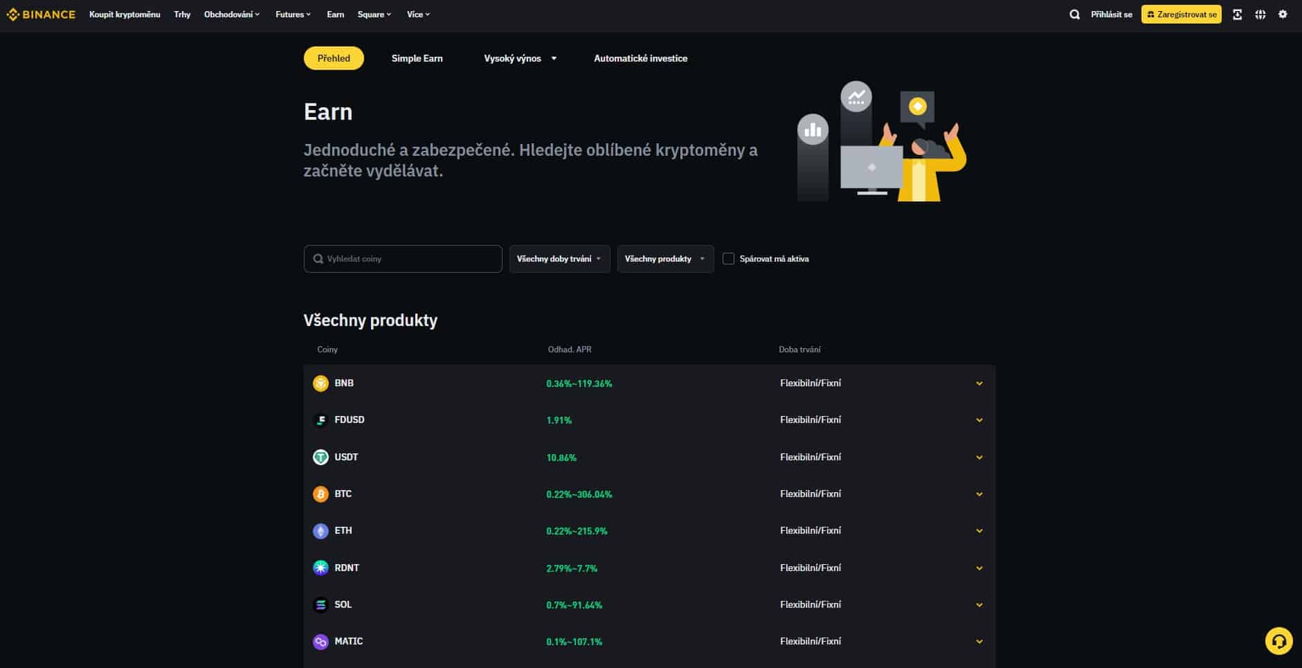 Binance Earn