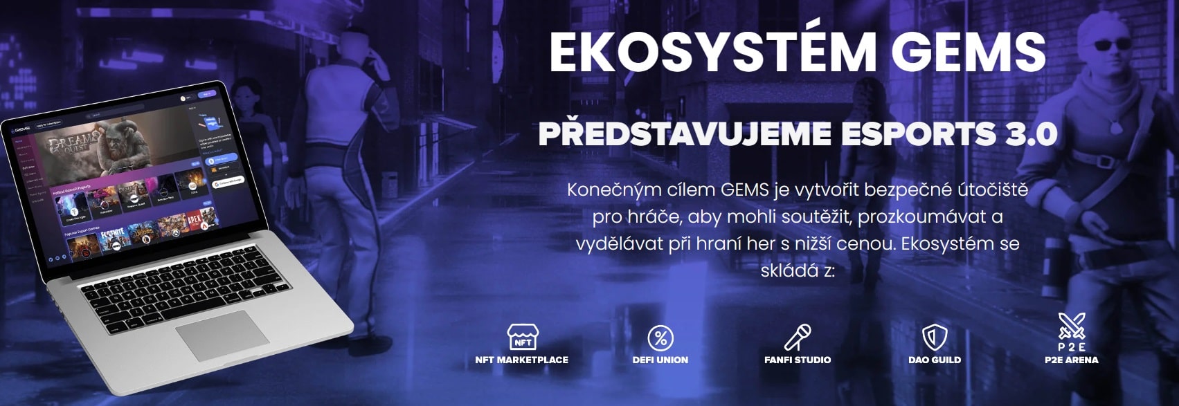 IDO krypto GEMS platforma