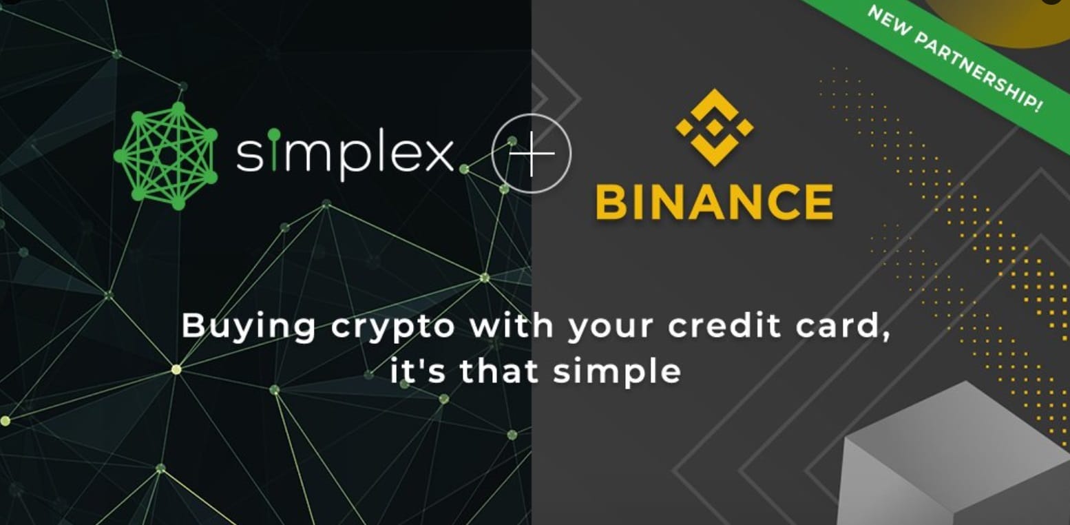 Partnerství Binance a Simplex