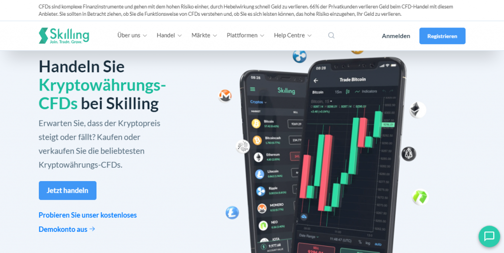 Kryptowährungen Skilling