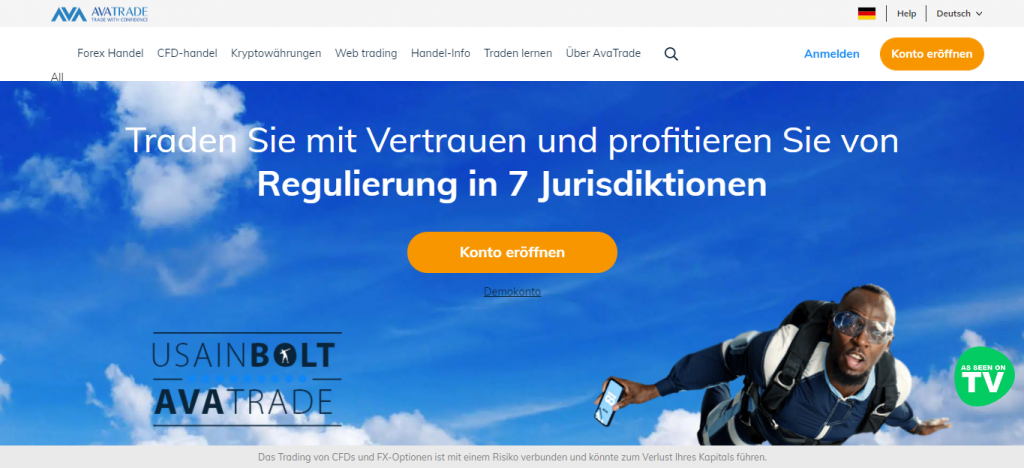 avatrade homepage