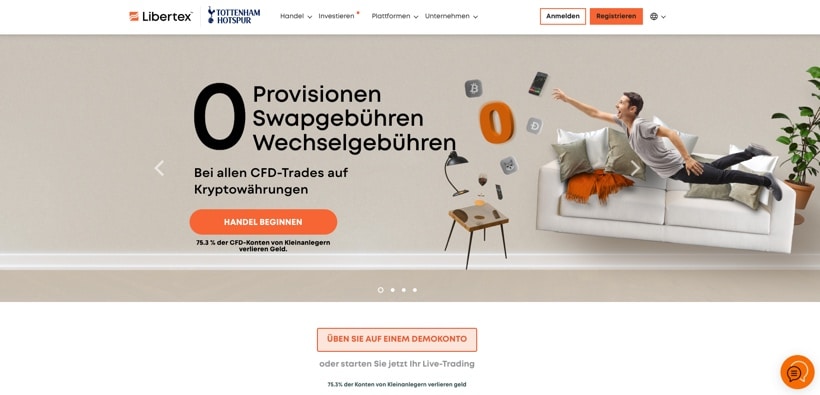 Libertex Startseite