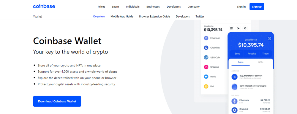 coinbase wallet beste Wallet für Krypto