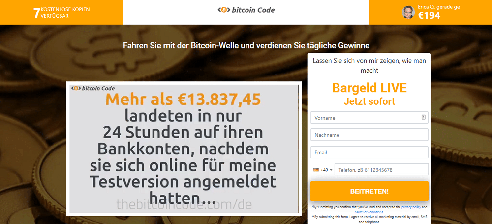 bitcoin code homepage