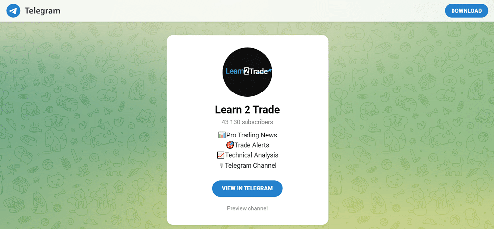 Learn2Trade telegram