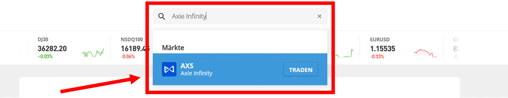 Axie Infinity eToro