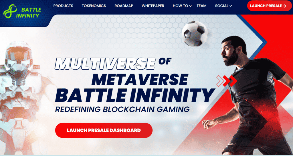 Battle Infinity Homepage