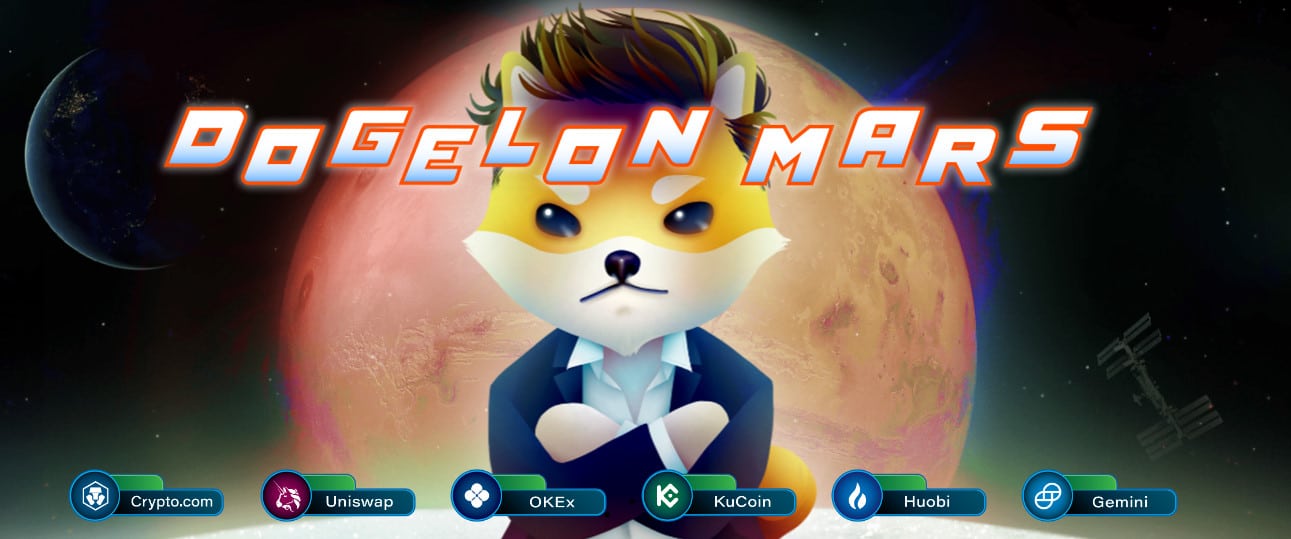 Dogelon Mars Homepage