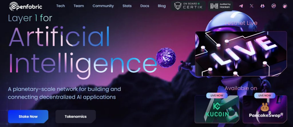 Openfabric AI neue Kryptowährung für KI Anwendungen