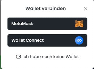 Bitcoin ETF Token Wallet verbinden offizielle Webseite