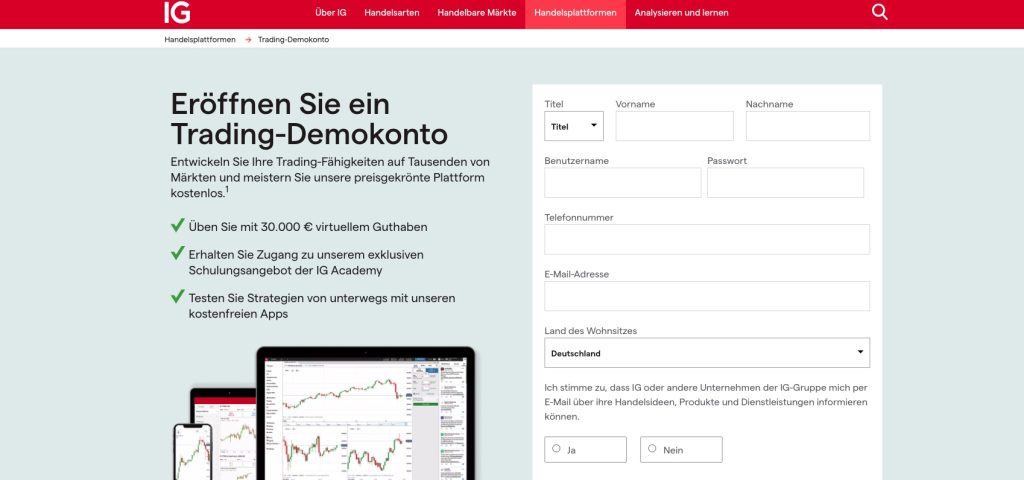 Schritt 1: Ein Konto registrieren