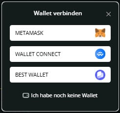 eTukTuk kaufen mit MetaMask Wallet