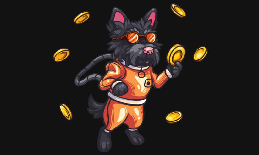 Scotty AI Maskottchen Scottie der schottische Terrier