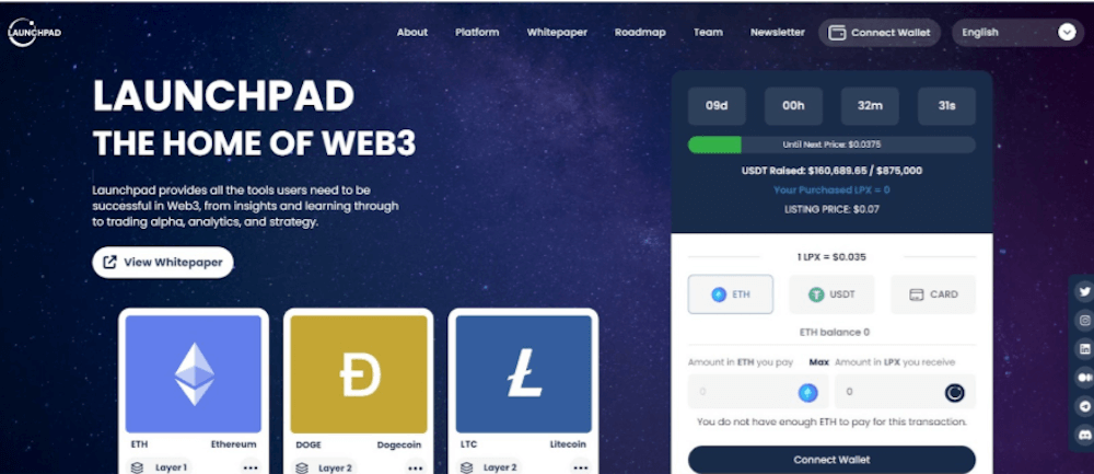 Launchpad XYZ Un proyecto Web 3