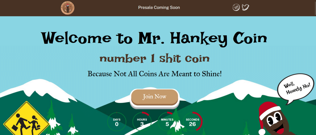 mr hankey coin