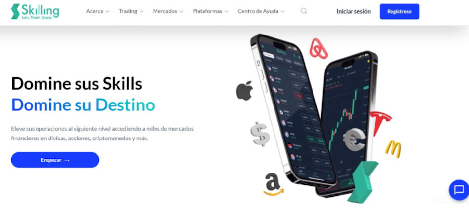 Skilling- Los mejores recursos para invertir en XRP online