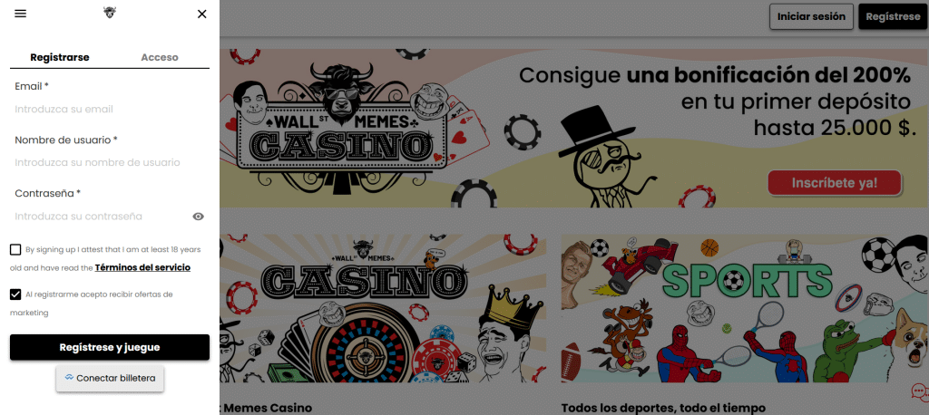 Online casino telegram wsm