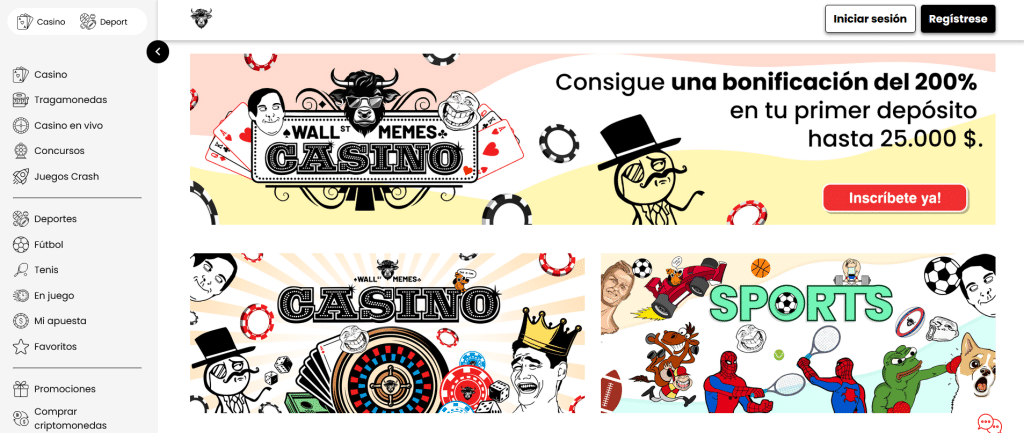 Wall street memes casino