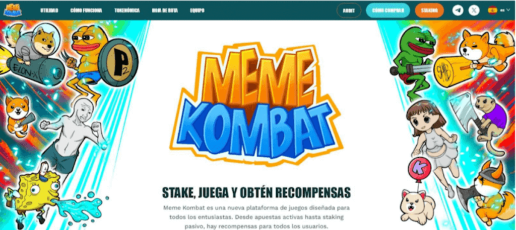 Meme Kombat comprar altcoins