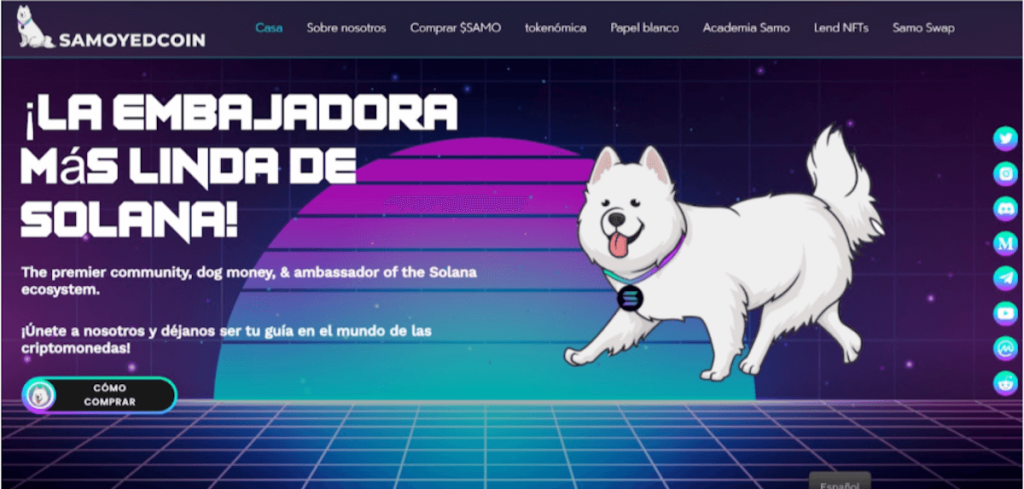 Samoyedcoin memecoin