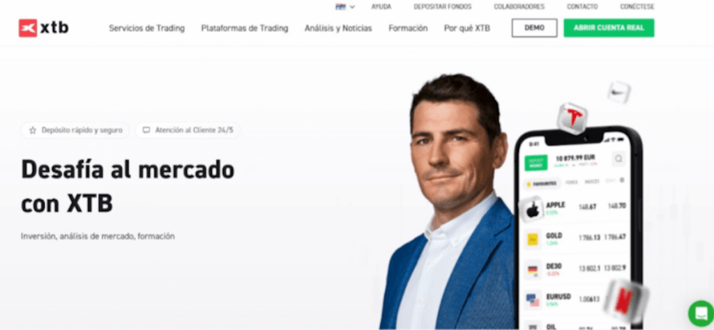XTB exchange criptomonedas