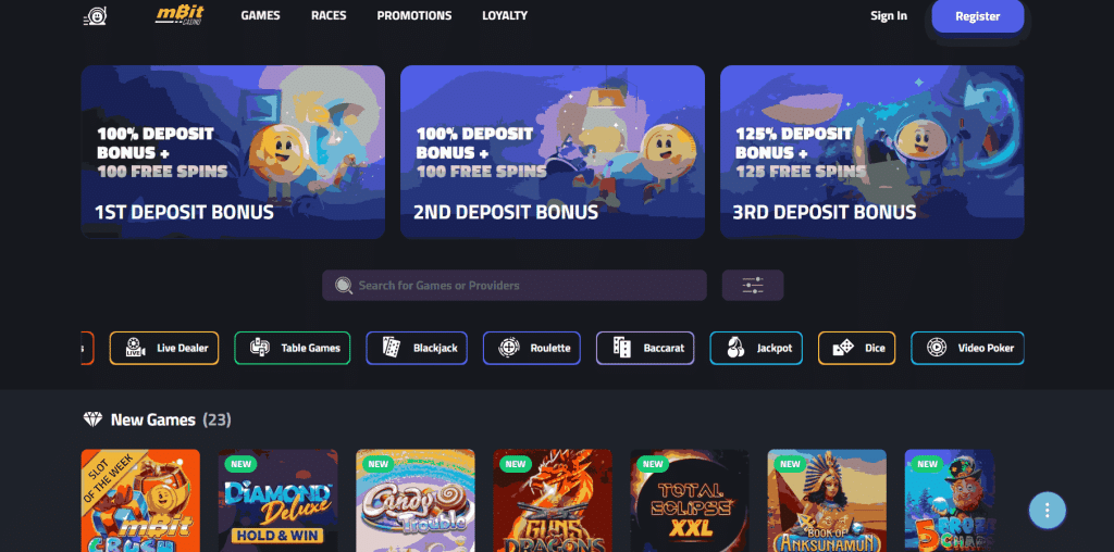 Ethereum casinos mbit casino