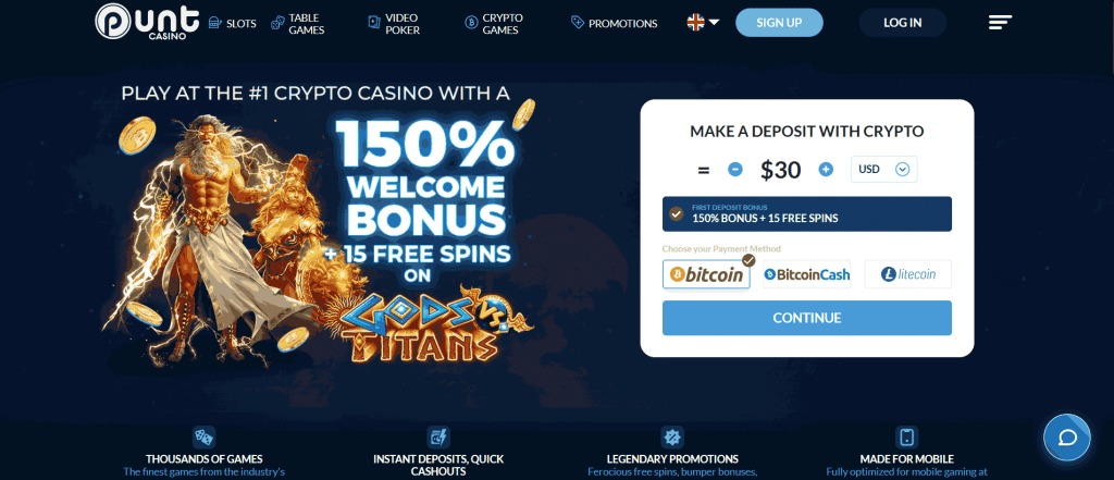 Ethereum casinos punt casino