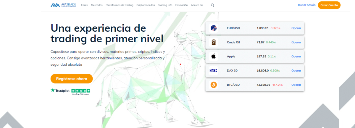 AvaTrade - comprar Bitcoin