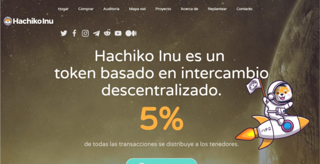 Hachiko Inu criptomonedas perros