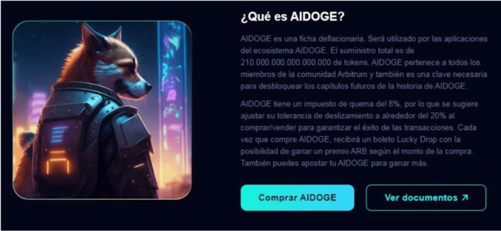 Paso 1. Accede a la web del proyecto criptomonedas de perros