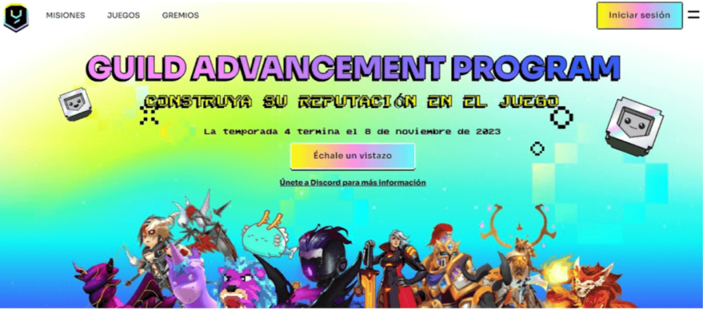 Yield Guild Games - crypto metaverso