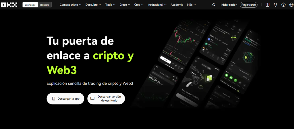 okx app de criptomonedas