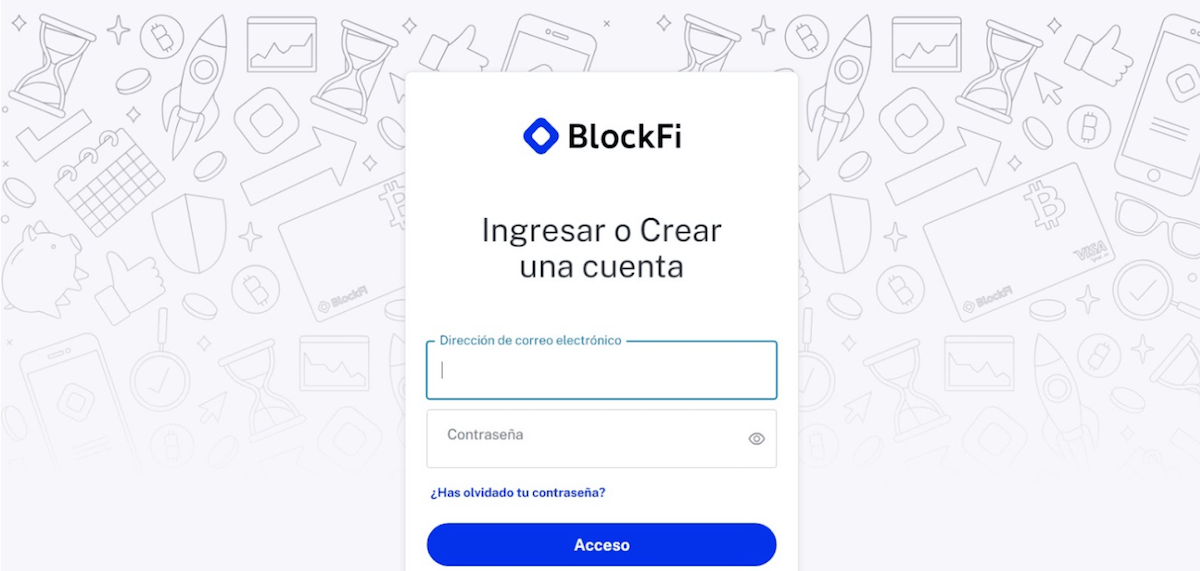 BlockFi intereses criptomonedas