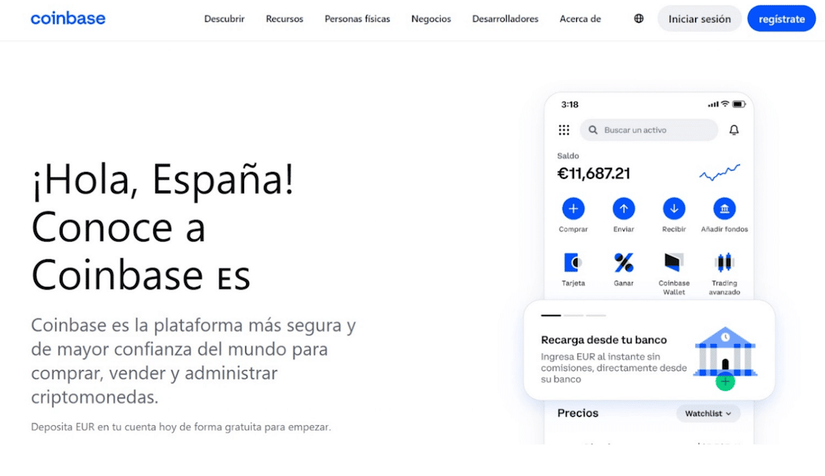 Coinbase intereses criptomonedas