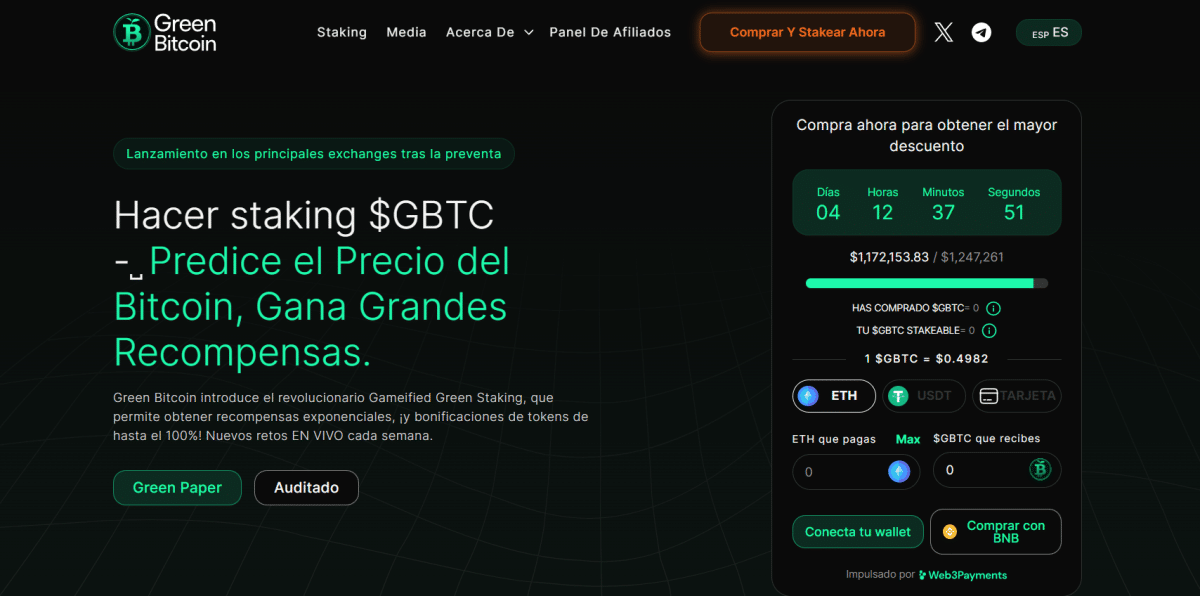Home Green Bitcoin - IDO criptomonedas