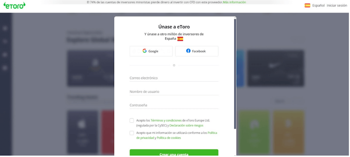 Step 2: Register on your preferred platform - buy uniswap