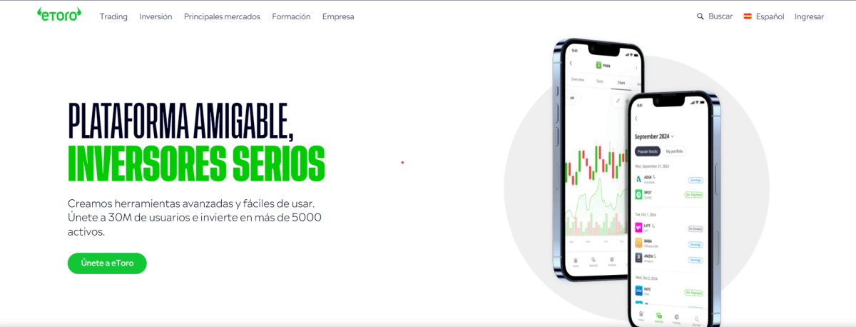 eToro Home - Comprar Chainlink