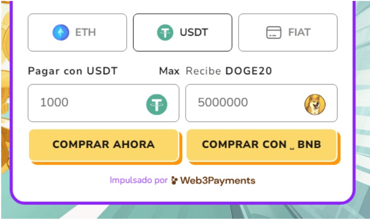 Paso 4. reclama tus tokens $DOGE20 - comprar dogecoin20