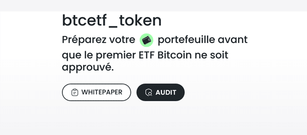 Acheter Bitcoin ETF Token 
