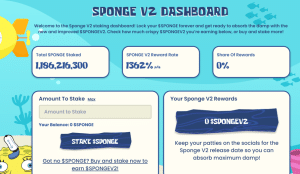Acheter Sponge : Staking