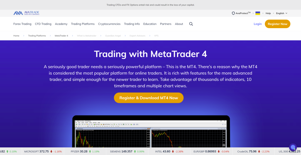 Avatrade – Κορυφαίος μεσίτης για το MetaTrader4 με Παγκόσμιους ρυθμιστικούς κανονισμούς