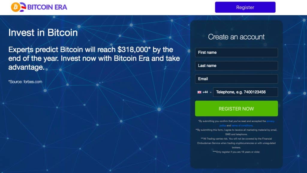 Συνοπτικός οδηγός εγγραφής στο Bitcoin Era