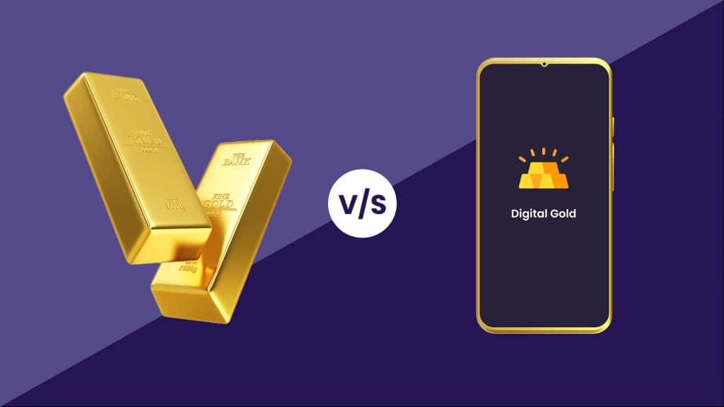 Σύγκριση μεταξύ αγοράς χρυσού με φυσικό τρόπο και αγοράς χρυσού διαδικτυακά