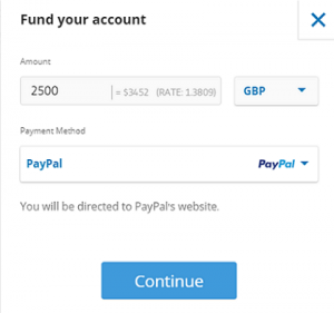 etoro befizetés