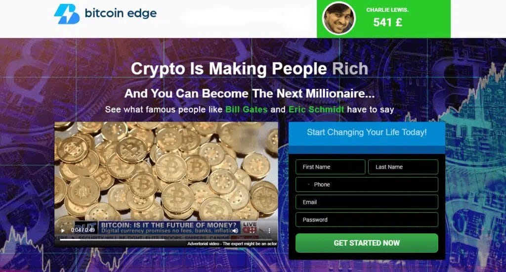 bitcoin edge regisztráció